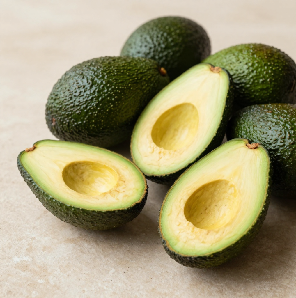 Fresh Hass avocados